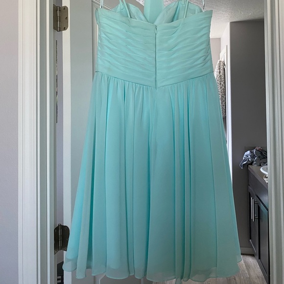 Mint bridesmaid dress - Picture 4 of 8